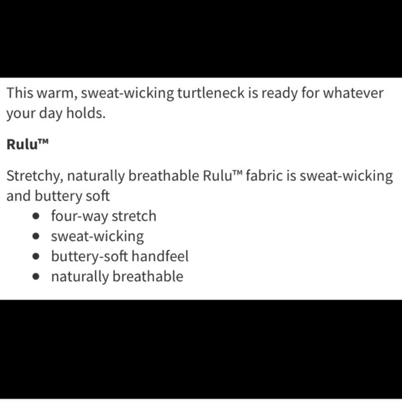 Gorgeous Lululemon Turtleneck Size 4 - Picture 8 of 12